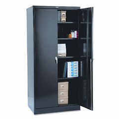 Tennsco steel 78 high storage cabinet wlocking swingou