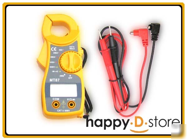 Ac/dc digital clamp multimeter meter electronic tester
