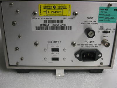 Hp/agilent 8012B pulse generator ***on sale now*