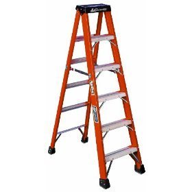 Louisville ladder FS1406HD fiberglass 6'