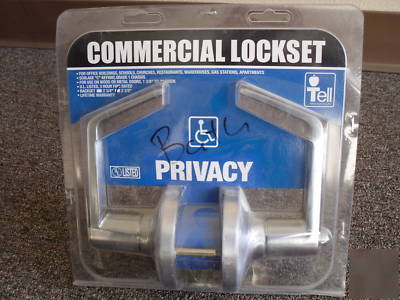 New tell commercial lockset -rrivacy- lever handle * *