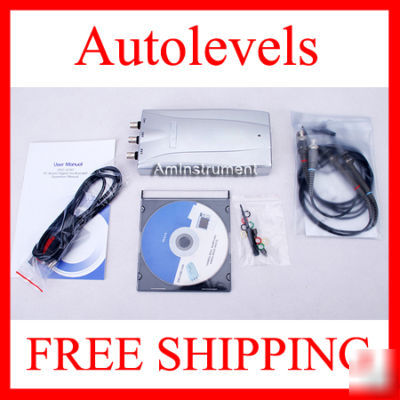 Pc 200MS/s 200MHZ usb digital storage oscilloscope 5200