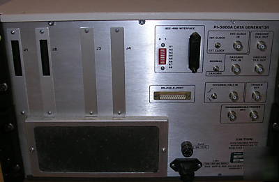 Pulse instruments pi-5800A data generator,extra looping