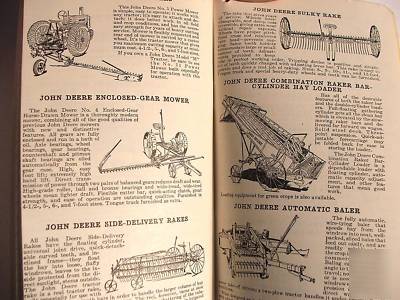 Vintage john deere farmer's pocket ledger 83RD edition