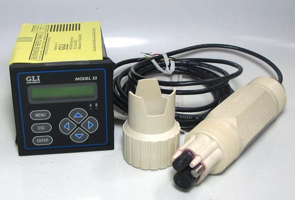 Gli P33 panel-mount 1/4 din style ph and orp analyzer