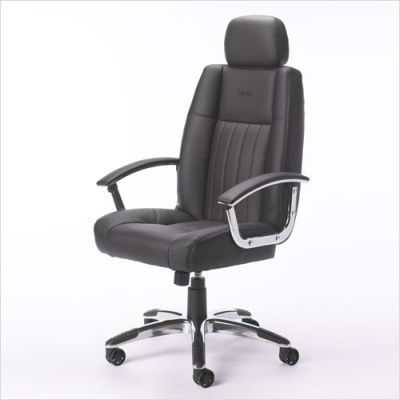 Grand cherokee professional chair leather: black