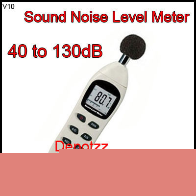 Digital sound level noise db decibel meter lcd display