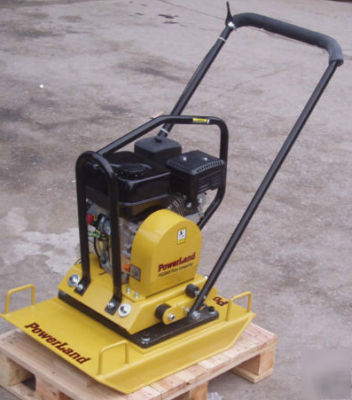 Gas power vibratory plate compactor 6.5 hp 4000LB force
