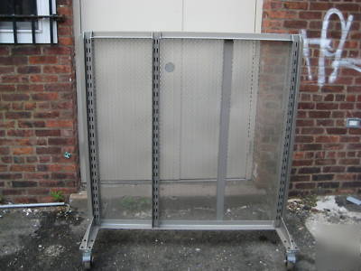 Heavy duty steel retail display fixtures lot