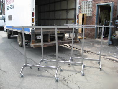 Heavy duty steel retail display fixtures lot