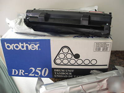 Brother dr-250 drum unit with toner cartridge