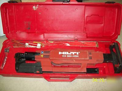 Hilti dx 860-hsn powder actuated deck fastening tool 