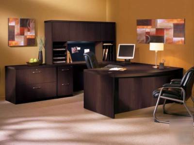New 5PC u shape executive office desk set, #tf-abe-U1