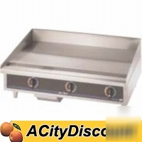 New star-max chrome electric flat griddle grill