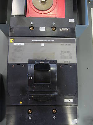 Square d i-line panel 500 amp 480V 3P 4W main breaker