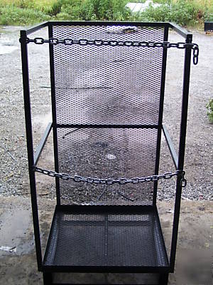 Work platform for forklift fork lift man cage overhead