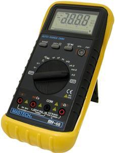 Mastech auto range digital multimeter microamp meter