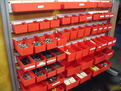 112 drawer organizer parts bins plastic storage bin box