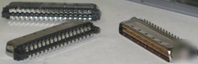 68 pin scsi tyco amp .050 cable connectors qty 1 #10677