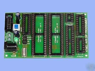 Atmel extension dip board for avr isp avrisp programmer