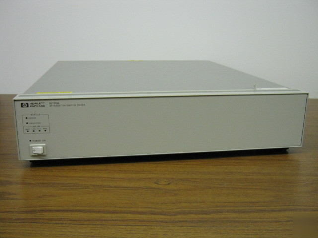 Hp agilent 87130A attenuator switch driver refurbished