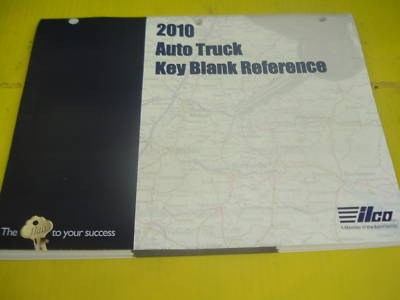 Ilco 20O3 auto identification book (locksmith supplies)