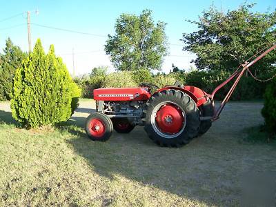 Massey ferguson 135 tractor & equipment