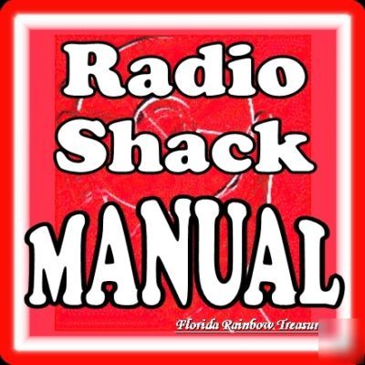 Radio shack pro-2030 cd manual + 800 mhz modification