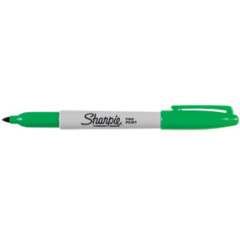 Sanford green sharpie fine point marker