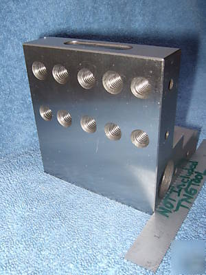 Angle plate vintage machinist toolmaker ground wow 