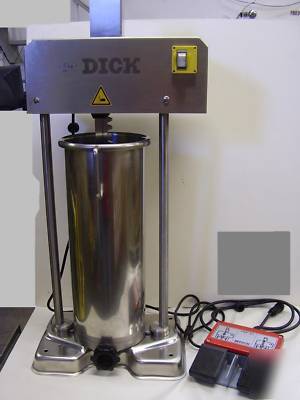 F dick electric sausage stuffer / filler 30 lb capacity