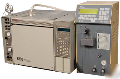 Hp 5890A series ii gc w/tekmar concentrator, fid, fid