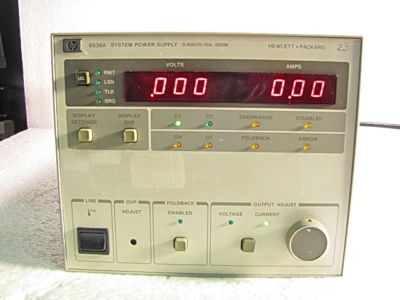 Hp 6038A systems power supply 0-60V/0-10A 200W