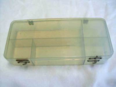 Ibm component case vintage metal hinges and latches