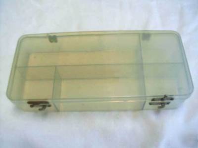 Ibm component case vintage metal hinges and latches