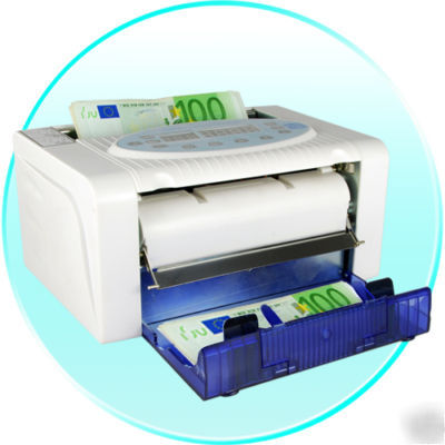 Multi-currency money counter counterfeit note detector