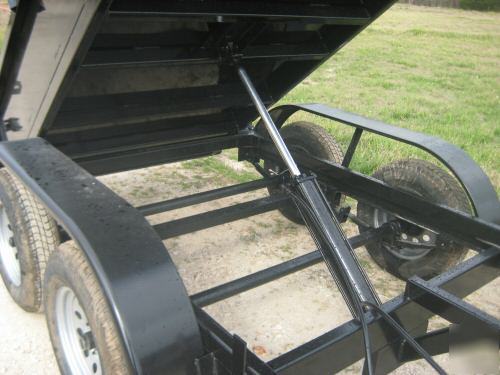 New 2010 texas pride 5'X10' dump trailer, 7K gvwr 