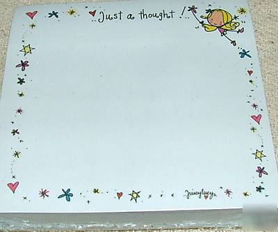 New juicy lucy magic sticky notepads 'post its' brand 2