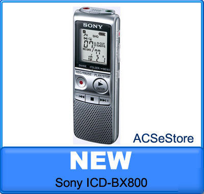 New sony icd-BX800 2GB digital voice recorder 2 