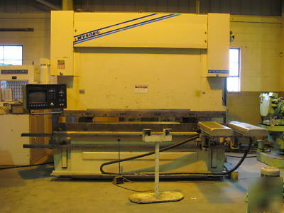 RT4 wysong press brake, 250 ton, 10'