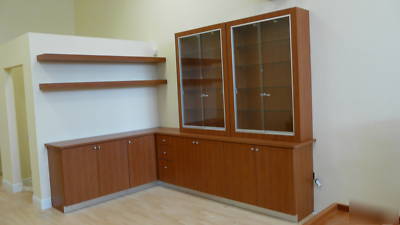 Displays cabinets for store racks,wall all lot, glass
