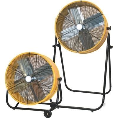 Drum fan commercial - dolly or stand mounted - 24