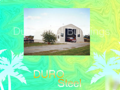 Duro steel rv garage kit 35X50X16 metal shed buildings