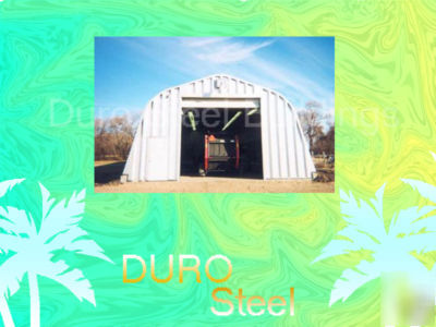 Duro steel rv garage kit 35X50X16 metal shed buildings