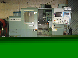 Mori seiki sl-1A cnc lathe turning center-slant bed