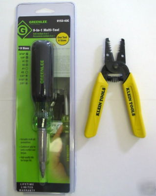 New klein & greenlee tools wire stripper & screwdriver