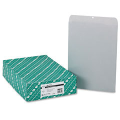 Quality park executive gray clasp envelopes