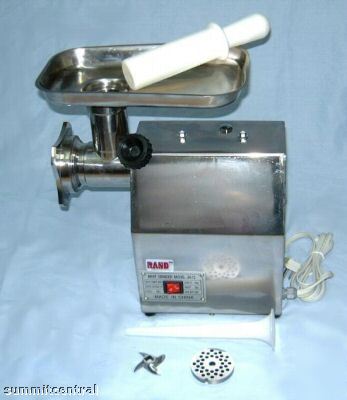 Rand meat grinder-stainless steel/sausage stuffer/1+hp