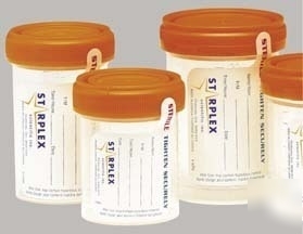 Starplex leakbuster specimen containers, starplex B602L