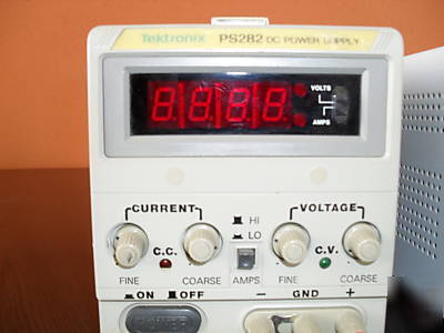 Tektronix PS282 ps-282 dc power supply 18 v, 5 amps
